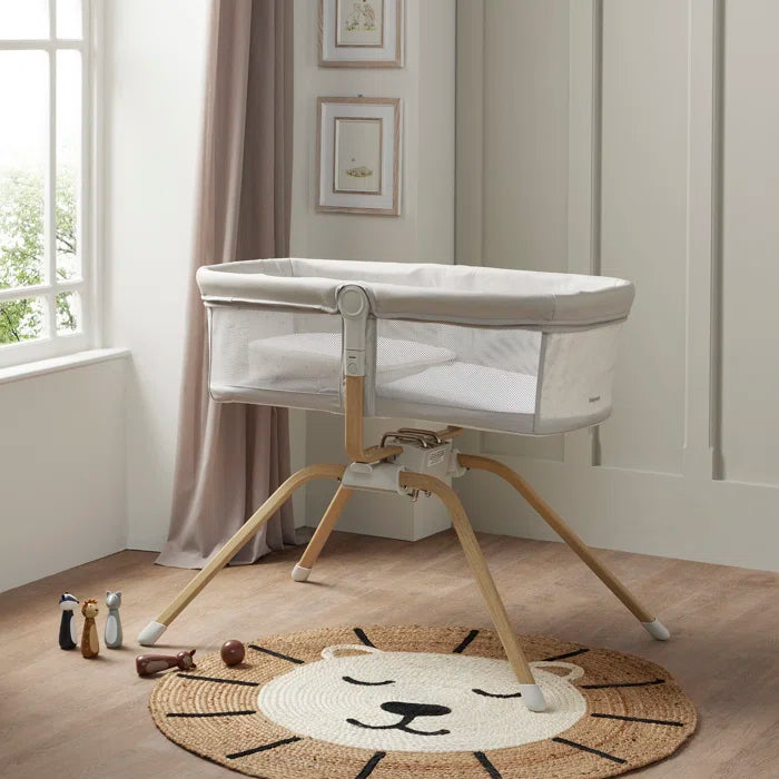 Stylish Modern Crib/Cot Babymore Air Motion Gliding Crib -