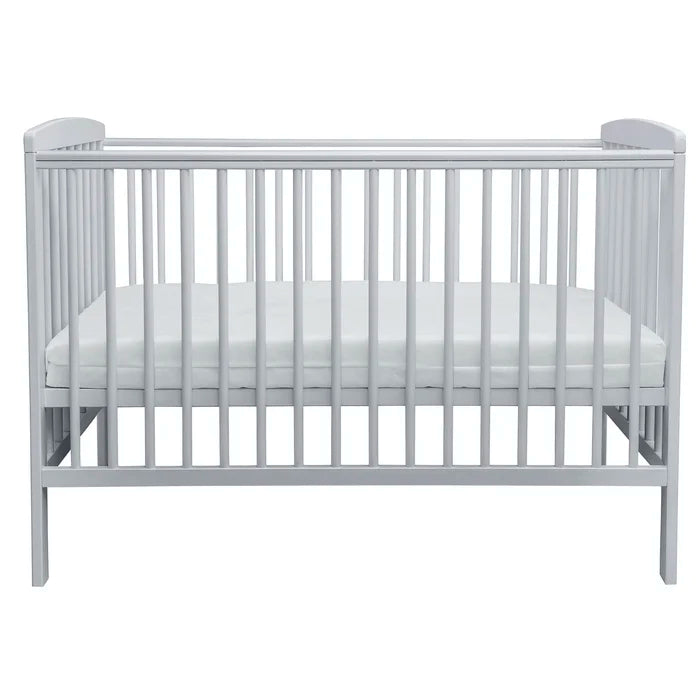 Contemporary Design Baby Cot - Dove Grey