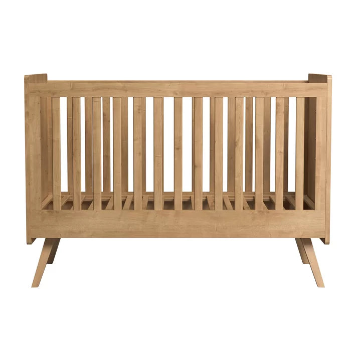 Modern Traditional Style And Versatile Baby Cot Bed - Brown