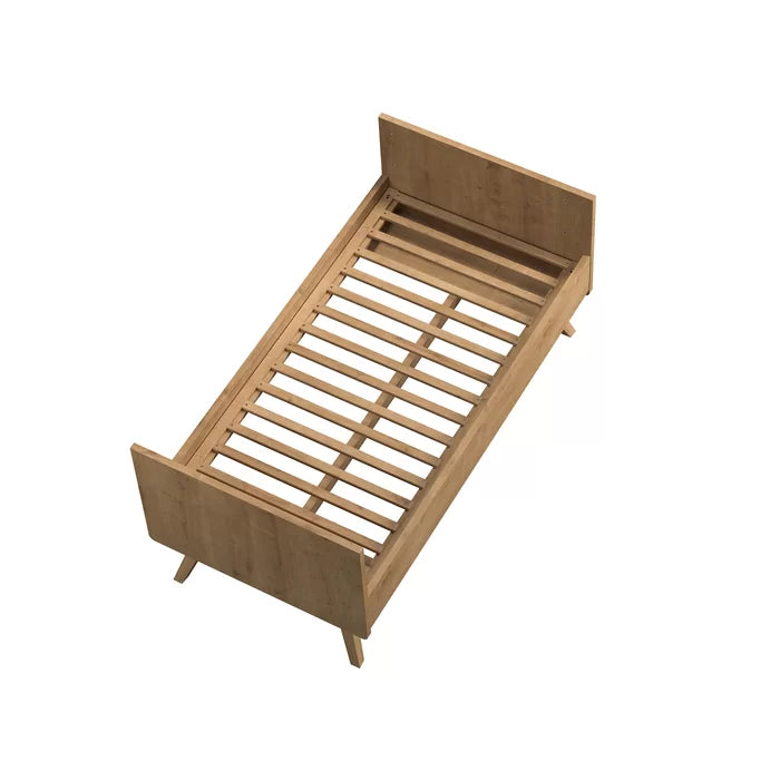 Modern Traditional Style And Versatile Baby Cot Bed - Brown