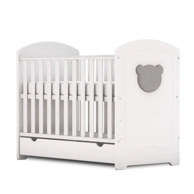 High Quality Baby Aqib Modern Style Baby Cot - White