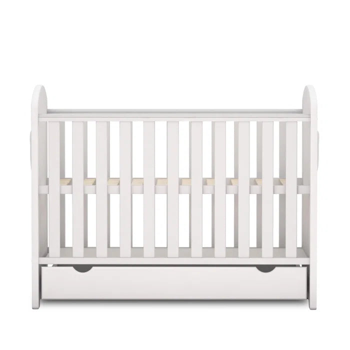 High Quality Baby Aqib Modern Style Baby Cot - White