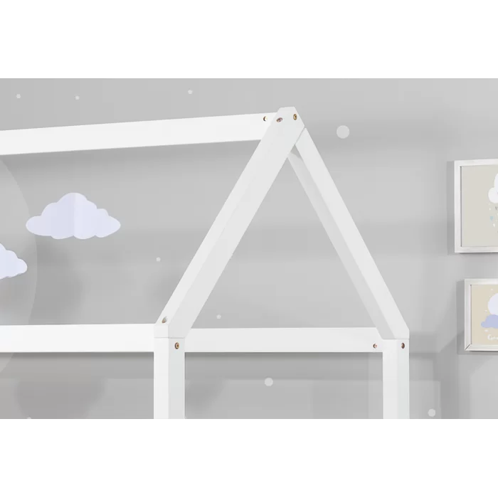 Contemporary Fun Ariya Single (3') Bed Frames - White