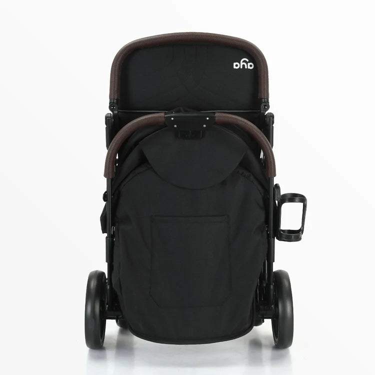 Stroller Compact Travel Aya Easyfoldable Birth to 4 years in Midnight Black