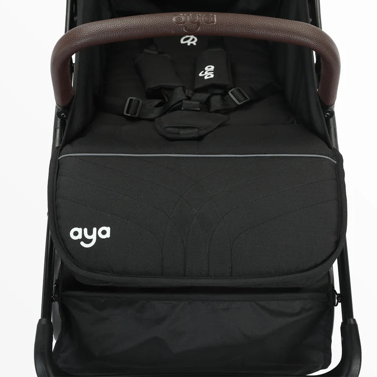 Stroller Compact Travel Aya Easyfoldable Birth to 4 years in Midnight Black