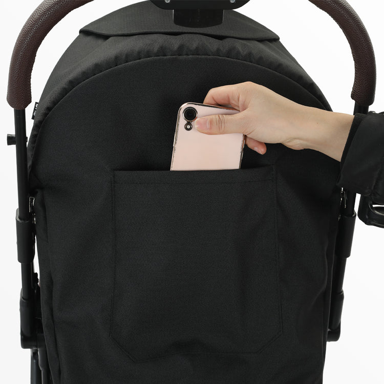 Stroller Compact Travel Aya Easyfoldable Birth to 4 years in Midnight Black