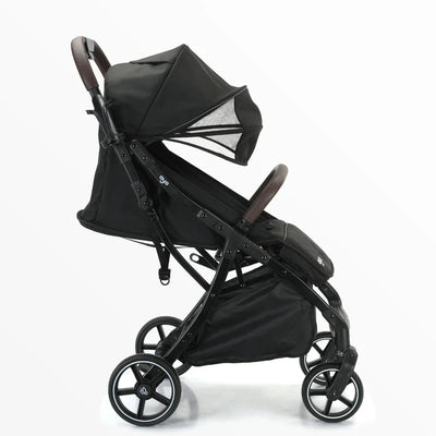 Stroller Compact Travel Aya Easyfoldable Birth to 4 years in Midnight Black