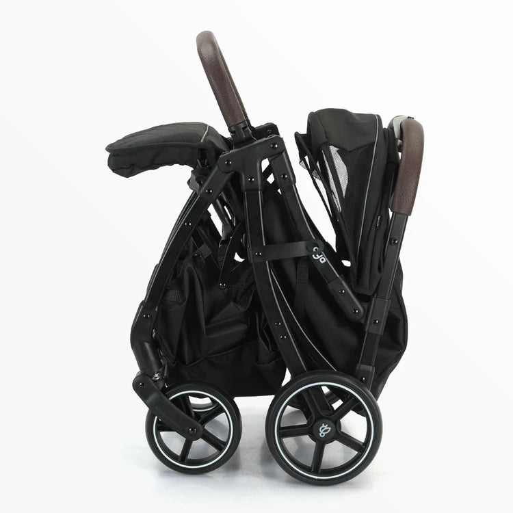 Stroller Compact Travel Aya Easyfoldable Birth to 4 years in Midnight Black