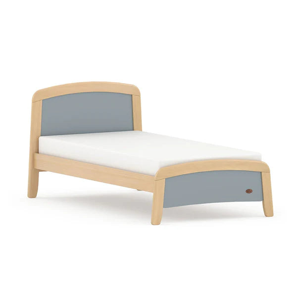 Kids Modern Style Single Bed - Barley White and Almond, Cherry and Almond, Blueberry and Almond