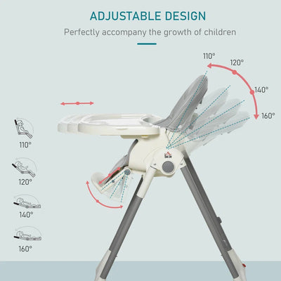 Baby Multifunctional High Chair comes in Three Colors