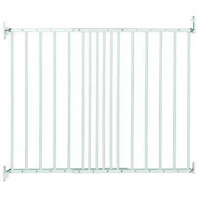 Symple Stuff Two Way Opening  Baby Gate - Black, White