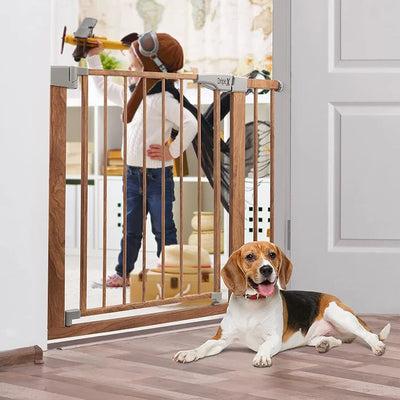 Dripex One-Handed Operation & Auto-Close Due to the dual-lock setting Baby Gate