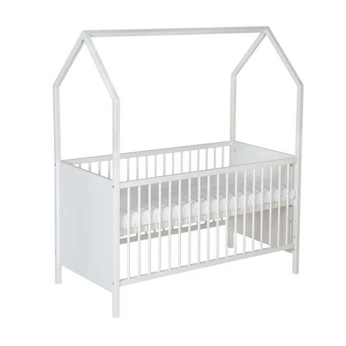 Baby Cot Bed Venice Modern Style  by Schardt - White