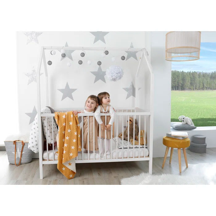 Baby Cot Bed Venice Modern Style  by Schardt - White