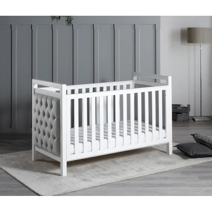 Luxurious Baby Cot - 3 adjustable bed base positions.