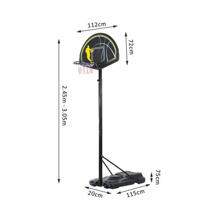 Outdoor Kids Basketball Basket and Stand