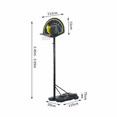 Outdoor Kids Basketball Basket and Stand