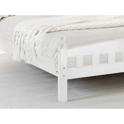 Kids Contemporary Bed Frame - White