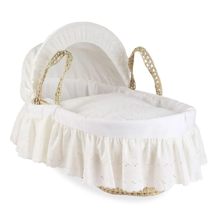 Baby Moses Basket by Harriet Bee - White