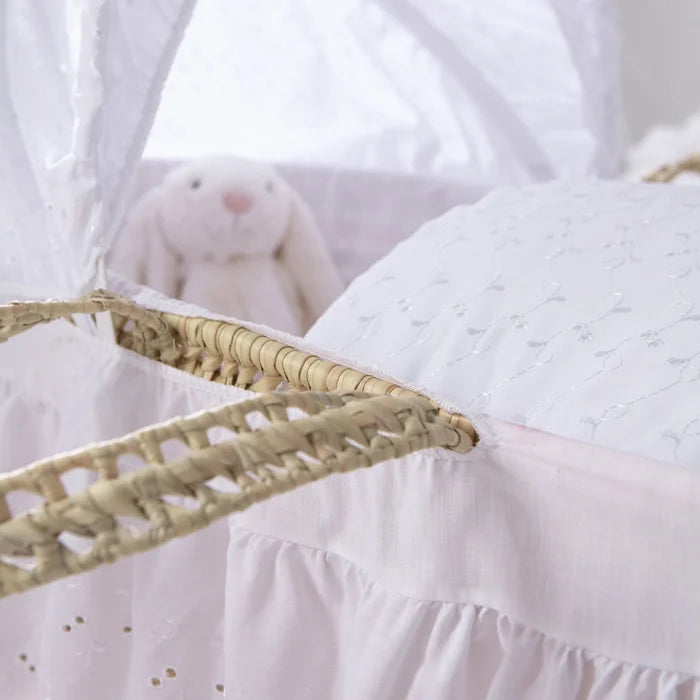 Baby Moses Basket by Harriet Bee - White