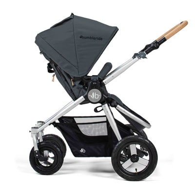 Stroller Pram Bumbleride Era i-Size Isofix Travel System – Dawn Grey, Silver/Black