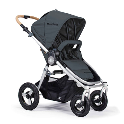 Stroller Pram Bumbleride Era i-Size Isofix Travel System – Dawn Grey, Silver/Black