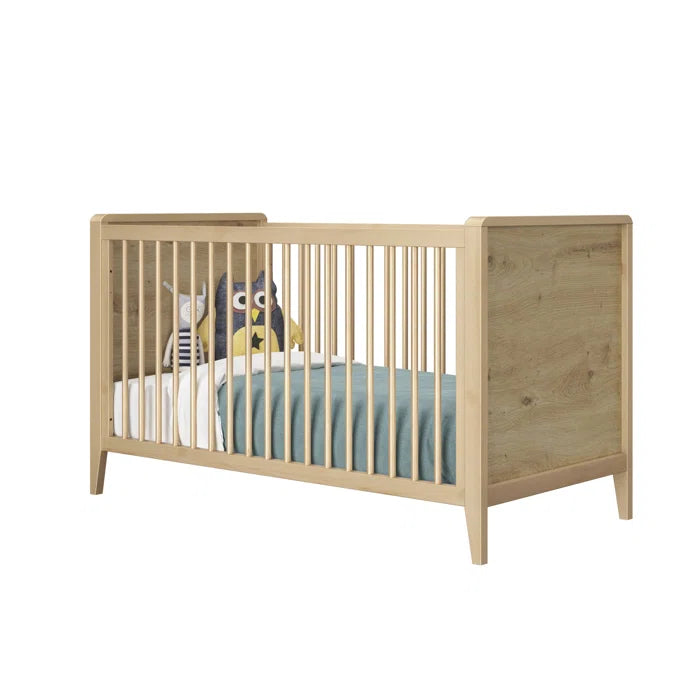 Modern Stylish Baby Cot Bed by Isabelle & Max - Oak