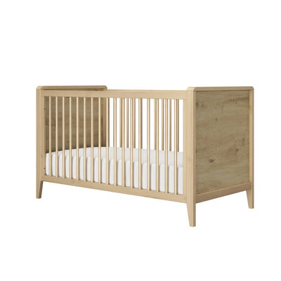 Modern Stylish Baby Cot Bed by Isabelle & Max - Oak