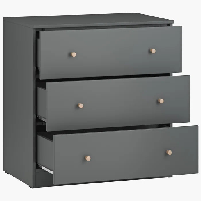 Modern Changing Unit -   Anthracite/Oak