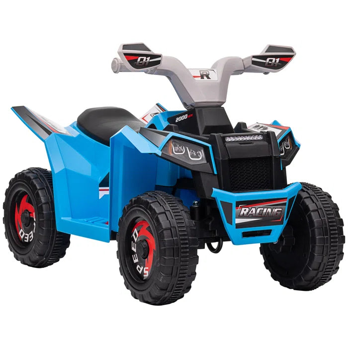 Kids 6V Battery Powered Ride On - Blue, Pink