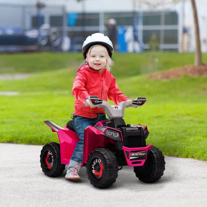 Kids 6V Battery Powered Ride On - Blue, Pink