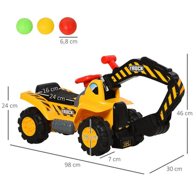 Kids 1 Seater Tractors / Construction Scooter