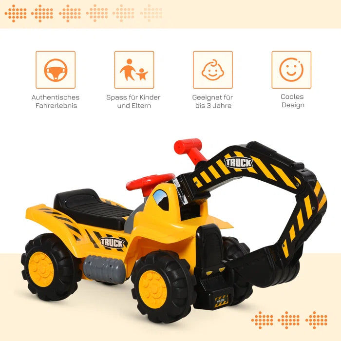 Kids 1 Seater Tractors / Construction Scooter