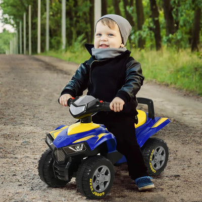 Kids All-Terrain Vehicles Push/Pull Ride On