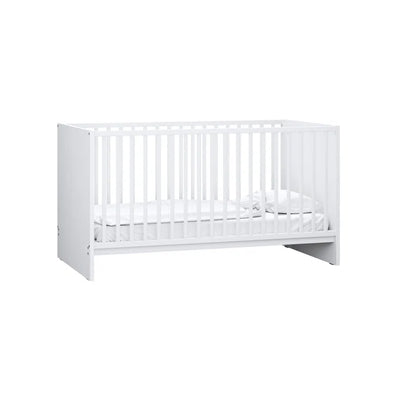 White Chester Convertible 2 -Piece Nursery Furniture Set