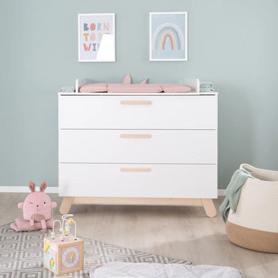 Modern Convertible 2 -Piece Nursery Furniture Set