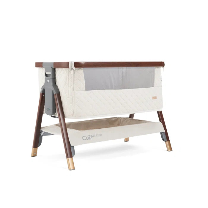 Luxurious CoZee Luxe Bedside Crib Available in 3 colors