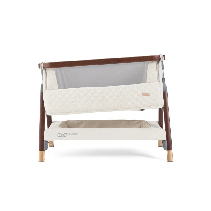 Luxurious CoZee Luxe Bedside Crib Available in 3 colors