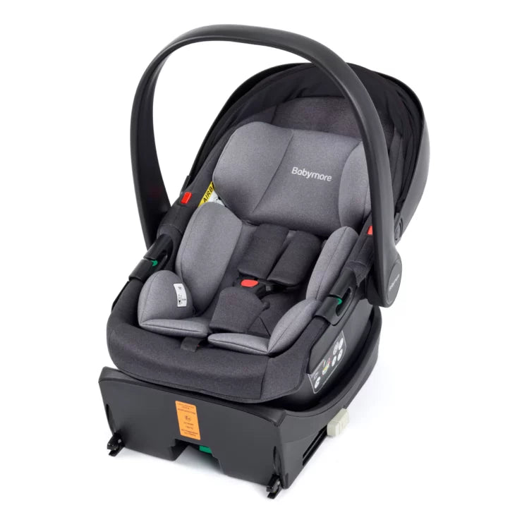 Car Seat Babymore Coco i-Size Baby Car Seat with Isofix Base quick release button