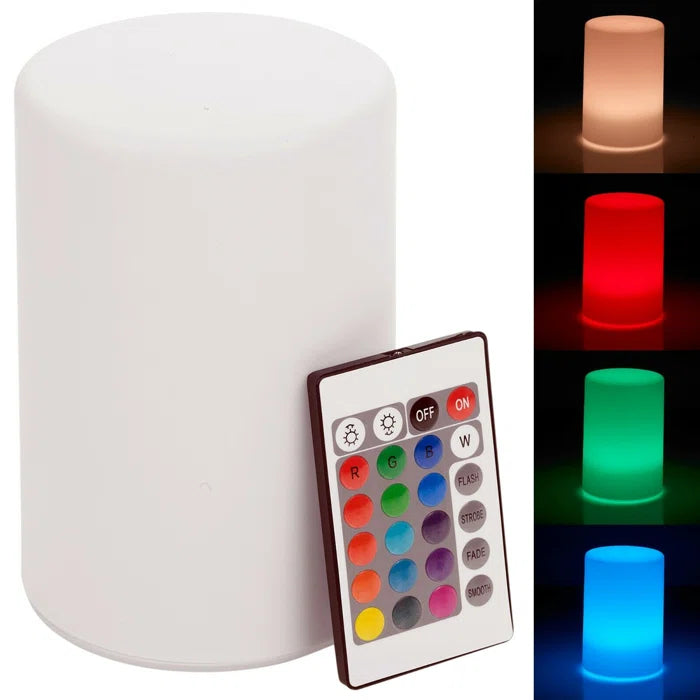 Colour Changing LED Mood Lighting Bedside Table Lamp Home Decoration