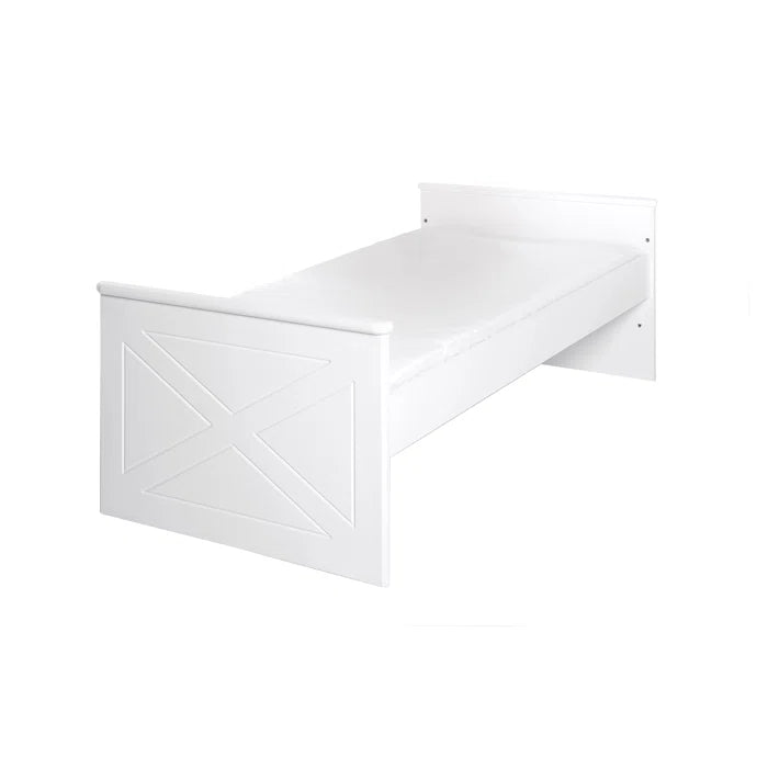 Contemporary Convertible 2 -Piece Nursery Furniture Set - White