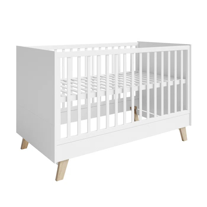 Cot 3 - Piece Nursery Furniture Set  Convertible by roba - Modern Style