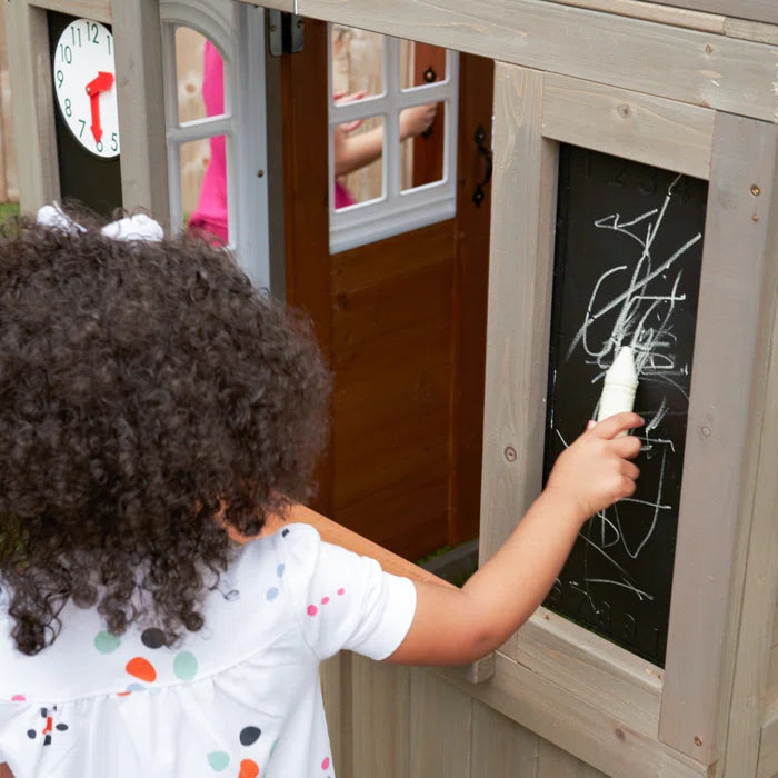 Kids Outdoor Cubby House Wooden Playhouse