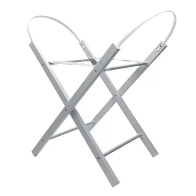 Moses Basket Stand by Hashtag Home - Grey, Pine, White