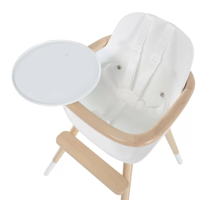 Baby High Chair Isabelle & Max Deleon - White