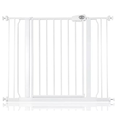 Symple Stuff Easy Fit Safety Baby Gate - White