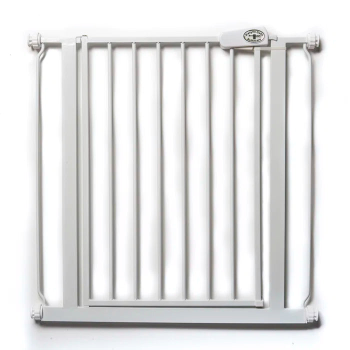 Symple Stuff Easy Fit Safety Baby Gate - White