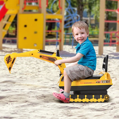 Kids 1 Seater Tractors / Construction Pedal Ride On