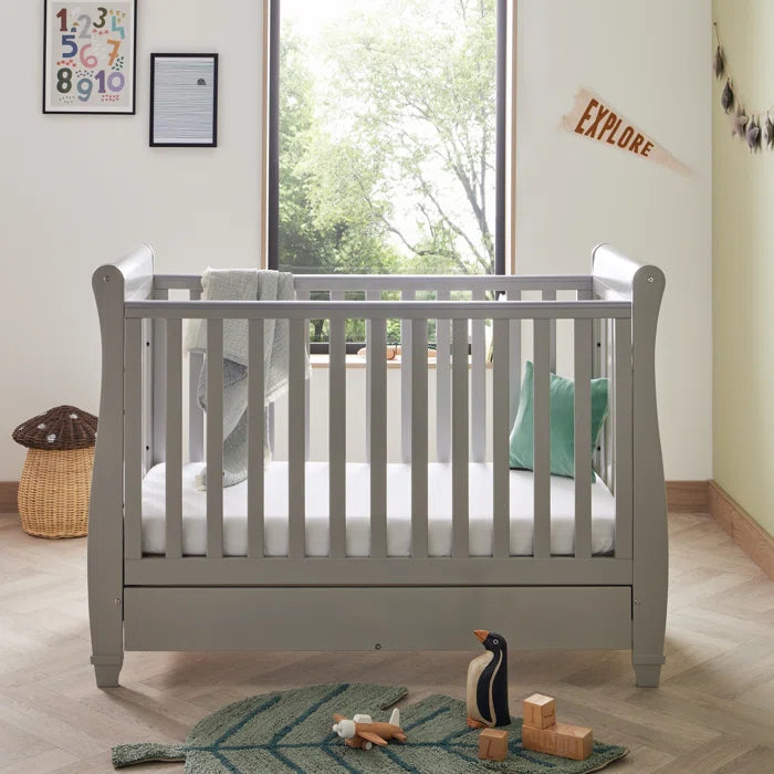 Stunning Living Deluxe Cot-Bed Eva Stylish Cot Bed - Grey