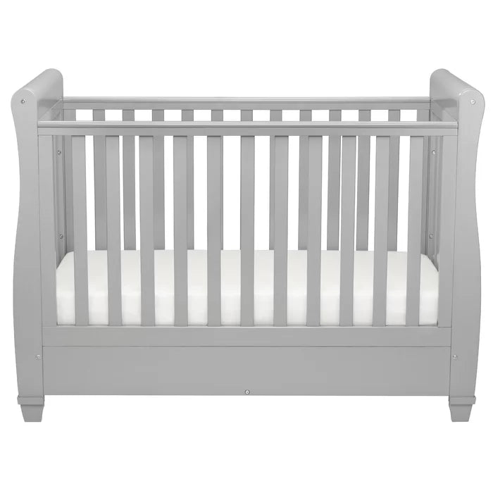 Stunning Living Deluxe Cot-Bed Eva Stylish Cot Bed - Grey